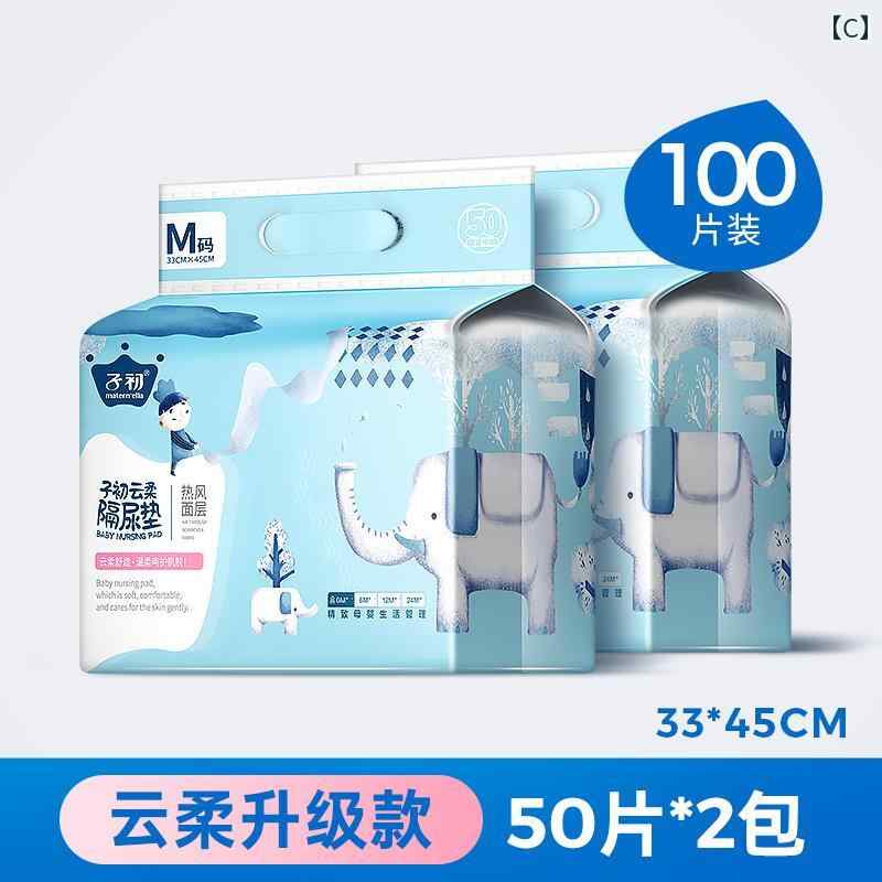 LINEAR shopのおむつ パッド ベビー 使い捨て シート 用品 防水 通気性 洗濯 不可 授乳 拡大 赤ちゃん使い捨てオムツパッド防水で通気性があり.洗えない保護パッドが必要なときに便利｜アングル3