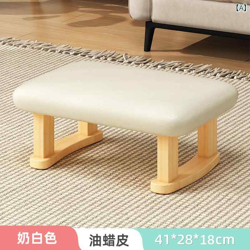 小さめ スツール 家庭用 ロース ツール 無垢材 スツール リビング ルーム 家庭用 子供用 スツール 長 時間 座っても 快適 モダンな ネット レッド 小さめ スツール材質: 木材