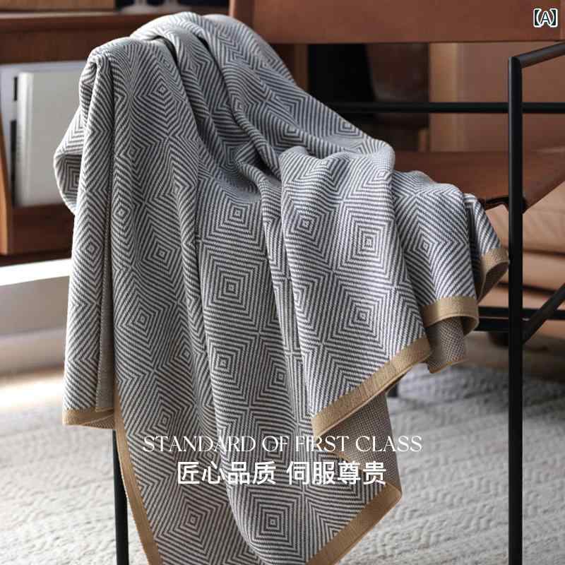 軽量 豪華 飛行機 ファースト クラス キャビン 航空 ブランケット エアコン オフィス ソファ 昼寝用 カバー 車用 豪華感溢れる機内用ブランケット