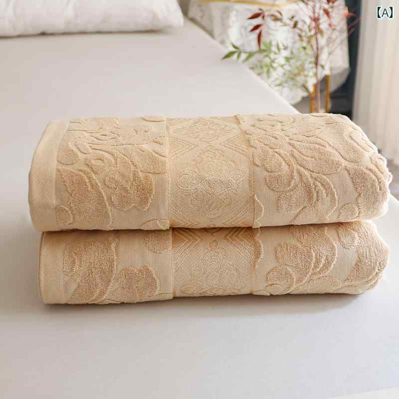 コットン タオルケット 昔 懐かしい 大人の 綿 厚手 夏用 シングルお 昼寝 ケット クール キルト レトロで懐かしい漂う.夏厚手の綿タオル毛布
