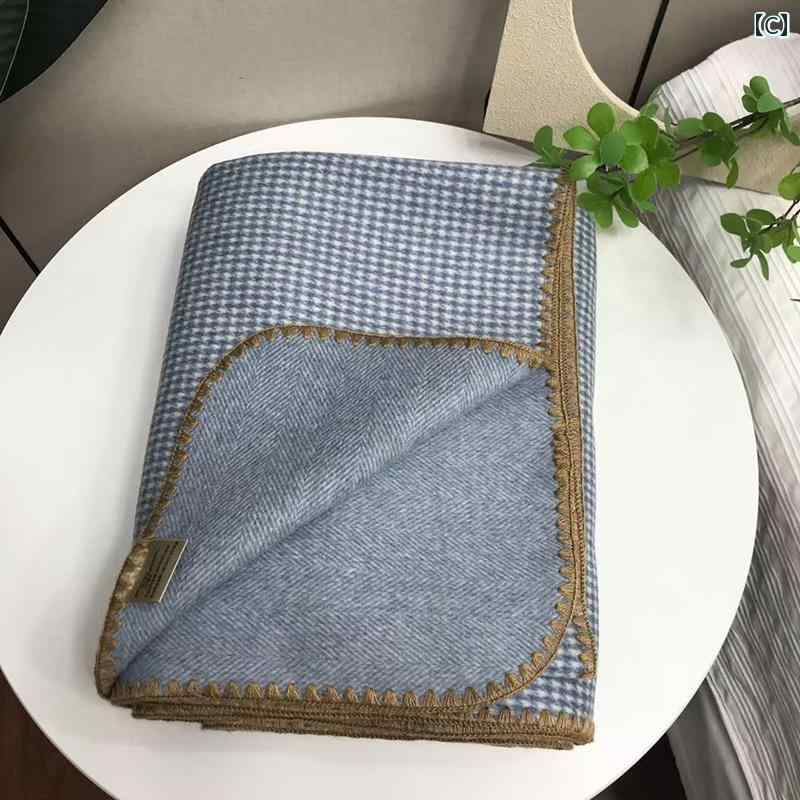 途方に 暮れて 捨てろ! 軽量 豪華 オーストラリア ウール 毛布 カバー エアコン ソファ 保冷 厚手 ベッド シーツ [2]