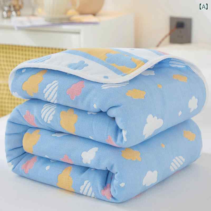 良品 綿 毛布 ガーゼ タオルケット オフィス用お 昼寝用 カバー用 エアコン用 ベッド用 の全てがコットンで作られた毛布.ガーゼタオル.掛け布団が.オフィスの昼寝用毛布.ブランケット.エアコンコットン毛布.ベッドカバーと使えます