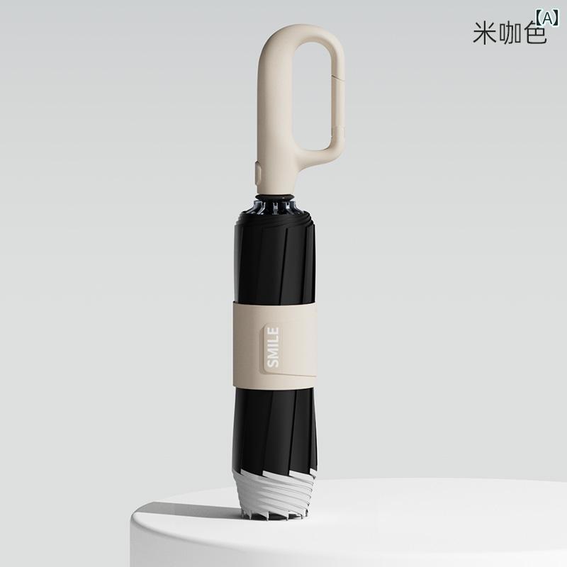 自動 バックル 傘 日焼け防止 UV カット サンシェード 女性用 リバース デュアル 拡大 厚く 強化 晴雨..