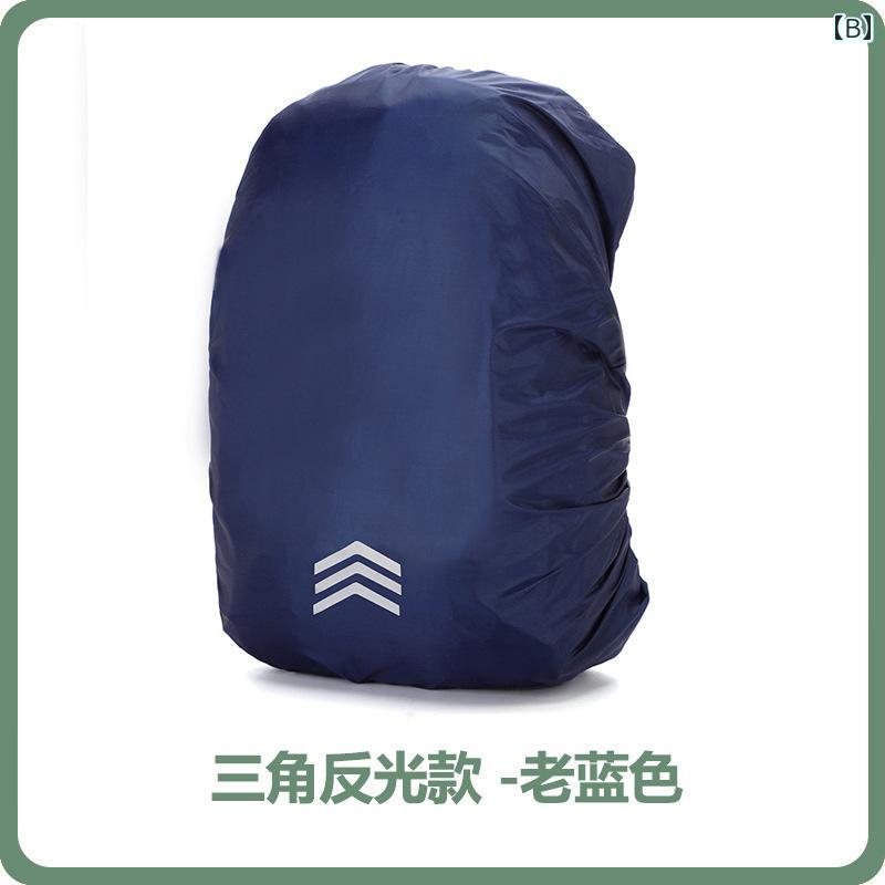 LINEAR shopのアウトドア 登山 バックパック レインカバー サイクリング 防水 ダブル ショルダー 子供用小 中学生 トロリー カバー 20 - 90 L｜アングル2
