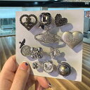 ブラック クロックス ホール シューズ アクセサリー シューズフラワー メタル 豪華 バックル 装飾 セット おしゃれ