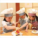 韓国 子供用 エプロン シェフ 帽子 手作り 男の子 女の子 パフォーマンス キッチン 作業服 ロゴ プリント カジュアル チェック