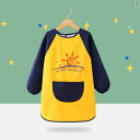 子供用 ペイント エプロン オーバーオール 防水・ 防 汚 ベビー ガールズ アート リバース ウェア 保護 服 幼稚園 ダイニング ビブ