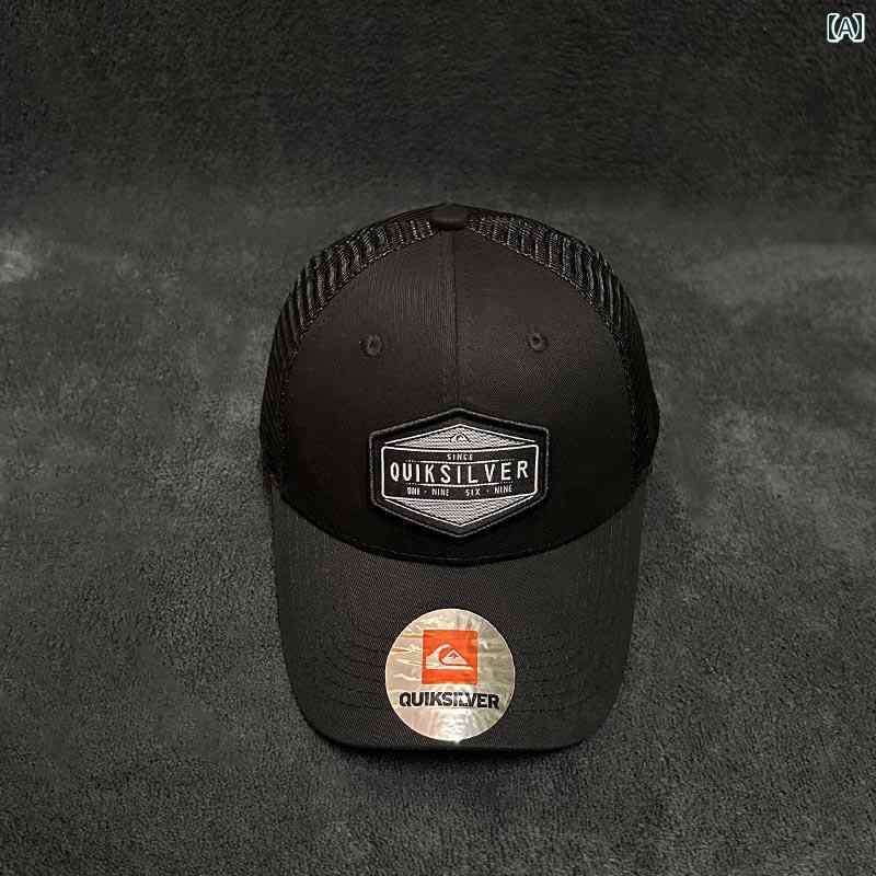 秋 お出かけに 通気性 メッシュ ダックビル キャップ アウトドア クライミングや サーフィンに 涼しく ..