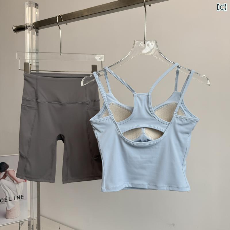 ヨガ スーツ 速乾 スリミング プロ スポーツブラ フィットネス カバー オール 3点 セット.シンプル.カラフルカラー