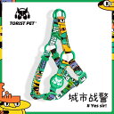 小型・ 中型 犬用 牽引 ロープ ベスト型 Y バック 調節 可能 ペット チェストハーネス シュナウザー ウォーキング.可愛いカラフルカラー.オシャレ