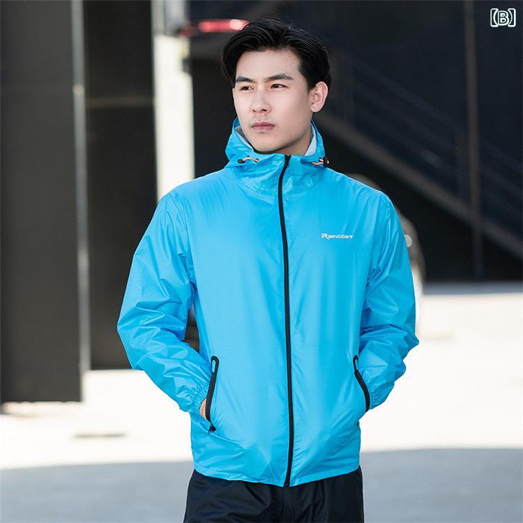 雨風 対策 ゴルフ レインコート レインパンツ 男女兼用 軽量 通気性 アウトドア スポーツレインスーツ 防水 スーツ スポーティー