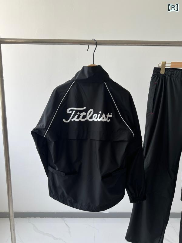 ゴルフ レインコート スーツ 男女兼用 防水 通気性 ゴルフウェア デイリー シングル カジュアル スポーティー アウトドア シンプル