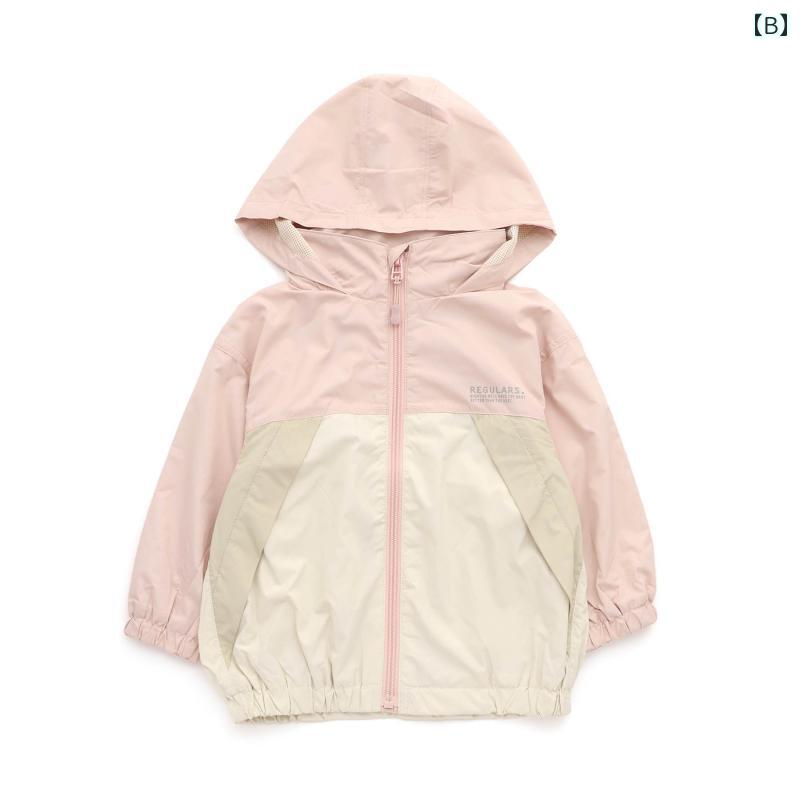 子供用 ジャケット アウトドア マウンテンシリーズ 女の子 春 キャンプ 男の子 登山 服 キッズ カジュアル スポーティー