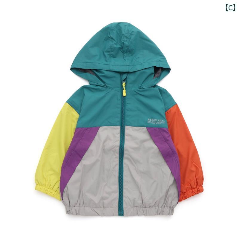 子供用 ジャケット アウトドア マウンテンシリーズ 女の子 春 キャンプ 男の子 登山 服 キッズ カジュアル スポーティー