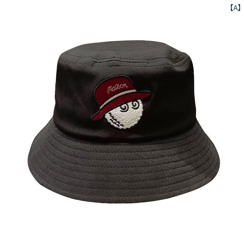 マル ボン ゴル ィッ シャーマン ハット 男女兼用 アウトドア サンハット ゴルフハット カジュアル 通気性 ボール キャップ