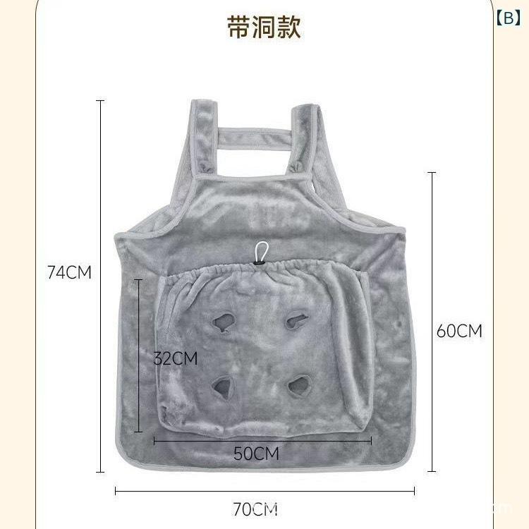 優しい 服 猫 抱っこ ノンスティック ファー...の紹介画像2