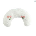 小型 枕 ペット 猫用 夏用 U 字型 ブランケット 柔らかい 子犬 用品.可愛い.カラフルカラー.オシャレシンプル