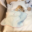 ペット ブランケット 猫 夏 寝袋 小型 キルト オール シーズン 犬用 エアコン クール 柔らかくて 快適.可愛いカラフルカラー.オシャレ