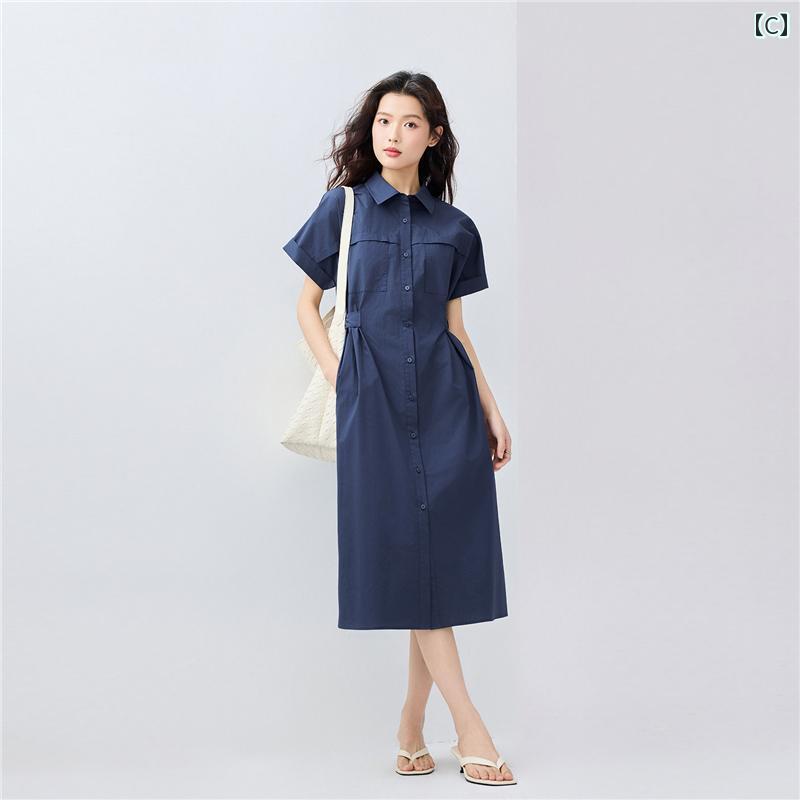 2024夏の ホワイト サスペンダー ドレス 女性用 フレンチ ティーブレイク プチ 初恋 ウエスト ロング スカート