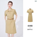 イタリア 帆船 カーキ カジュアル 半袖 ドレス レディース ミニスカート シャツ おしゃれ かわいい ベージュ ネイビー