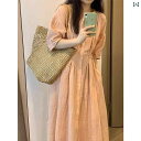ステーション 2025年 夏 フレンチ ティーブレイク ロング スカート ゆったり スリム シャツ ワンピース 女性.シンプルスタイル