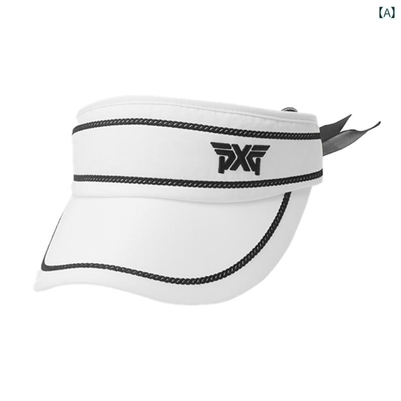 韓国 軽量 豪華 ゴルフ 女性用 帽子 ゴルフハット 取り外し可能 スカーフ つば広 日焼け防止 小顔 シル..