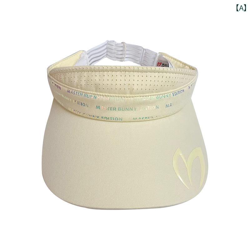 韓国 レディースゴルフ キャップ アウトドア スポーツ サンハット 夏 フィッシャーマン ハット 空 トッ..