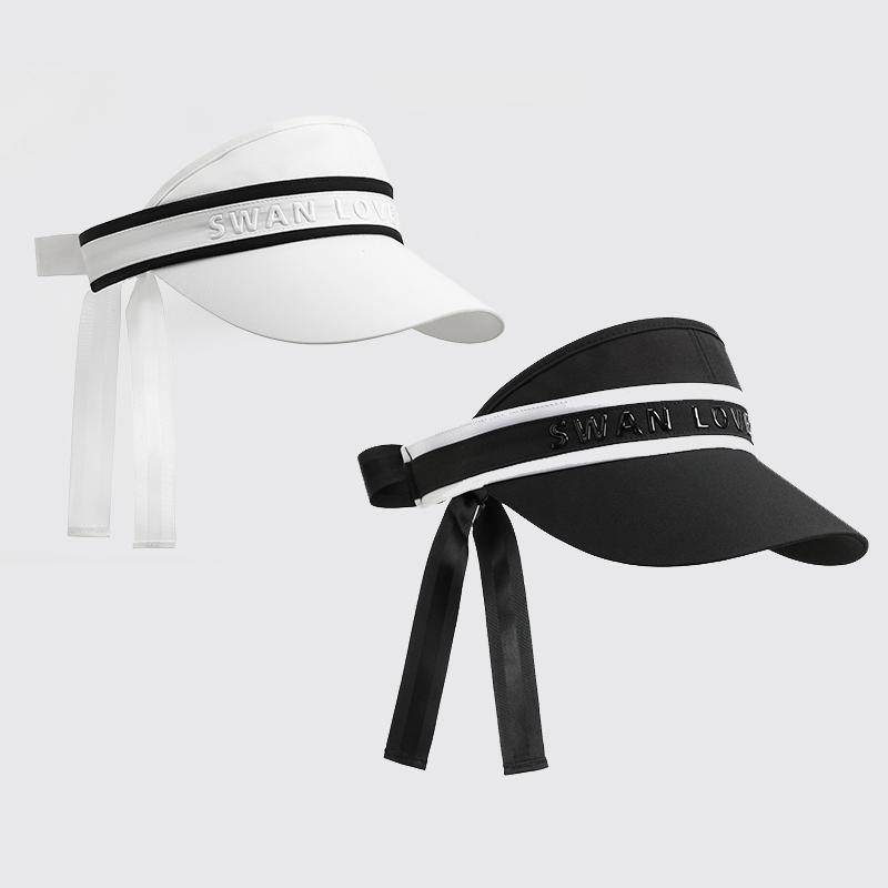 ゴルフ 帽子 キャップ レディース トップ サンハット 紫外線 防止 アウトドア ハット バイザー 日よけ ..