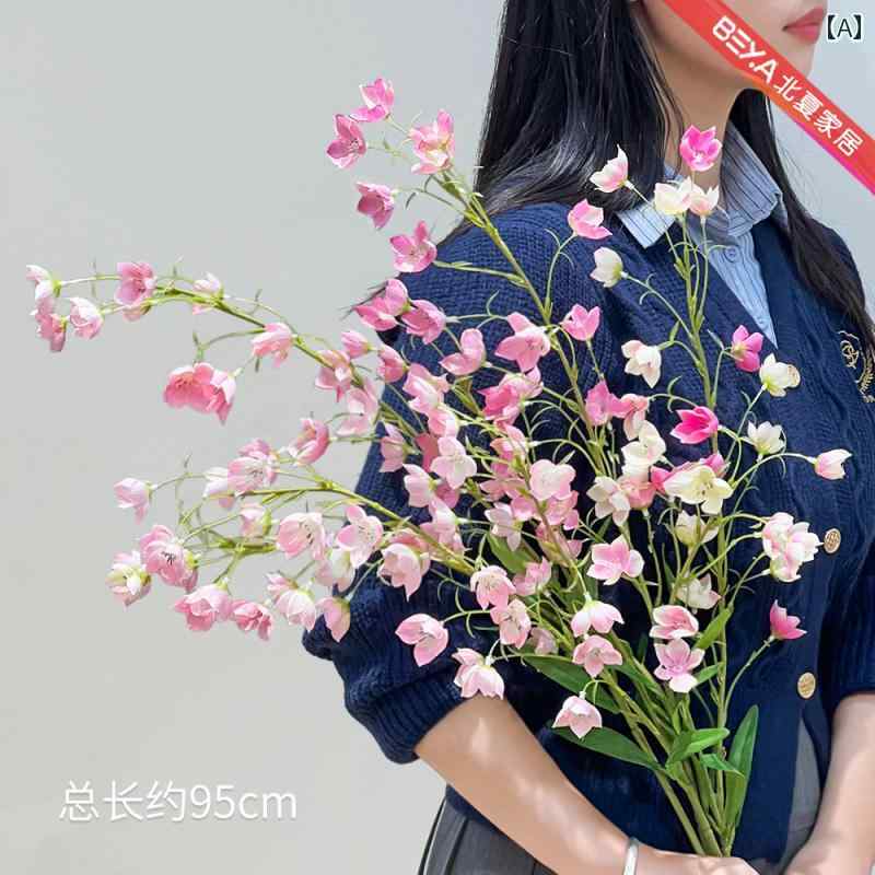 スズラン 造花 リビング ルーム ライト 豪華 装飾 フラワーアレンジメント テーブル ブーケ.カラフルカラーオシャレ