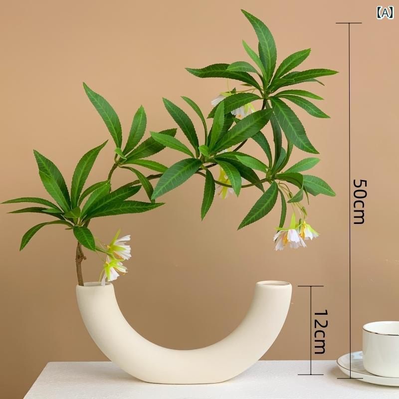 豪華 造花 バイオニック グリーン 植物 人工 鉢植え 室内 リビング ルームの テーブル 装飾 花 飾り.カラフルカラーオシャレ