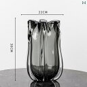 モダンで シンプル 軽量 豪華 ガラス 花瓶 装飾 品 リビング ルーム 玄関 テーブル 透明 フラワーアレンジメント.かわいい