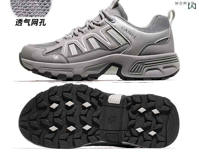 ハイキング シューズ アウトドア スポーツ レディース 通気性 滑り止め 厚底 メンズ カジュアル スポーティー スニーカー カラー