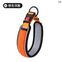 犬用 首輪 チェーン 小型 ・ 中型 ロープ 大型 柴 牽引 ペット用 サークル アウトドア お出かけ用 カジュアル オレンジ