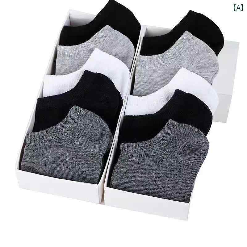 靴下 メンズ 夏 薄手 防臭 綿 ソックス 使い捨て 男女兼用 ボート ショート コットン シンプル コーディネート