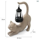 猫用 ソーラー ライト 中庭の 造園 ホームステイ ガーデン 庭の レイアウト 屋外 装飾 品 小さめ ナイトライト.シンプル