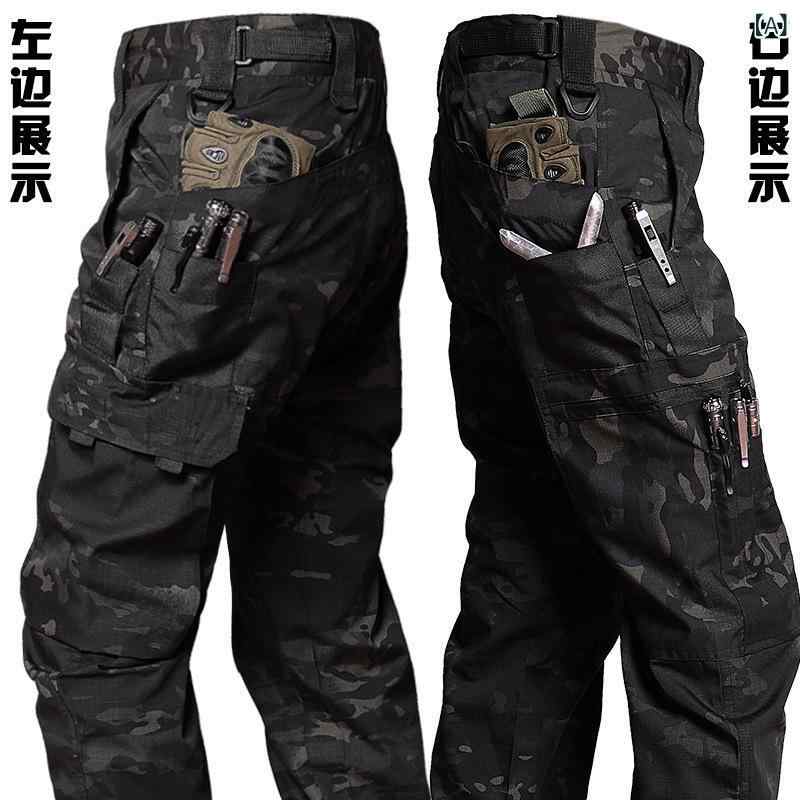 ワークパンツ メンズ 男性用 速乾 ミリタリー タクティカルパンツ アウトドア カー...