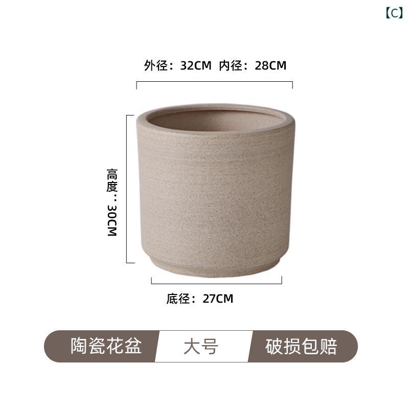 特大 セラミック 植木鉢 石器 通気性 大型 ...の紹介画像3