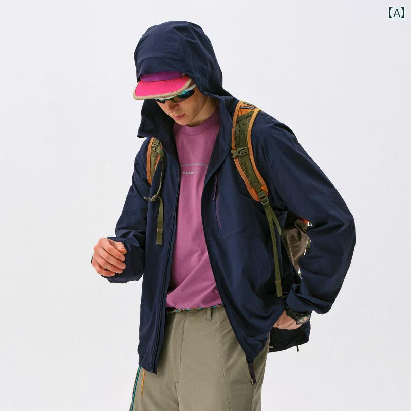 マウンテンマウンテン システム アウトドア「 星雲」 C 6 防 滴 スプリット ソフト シェル ジャケット ..