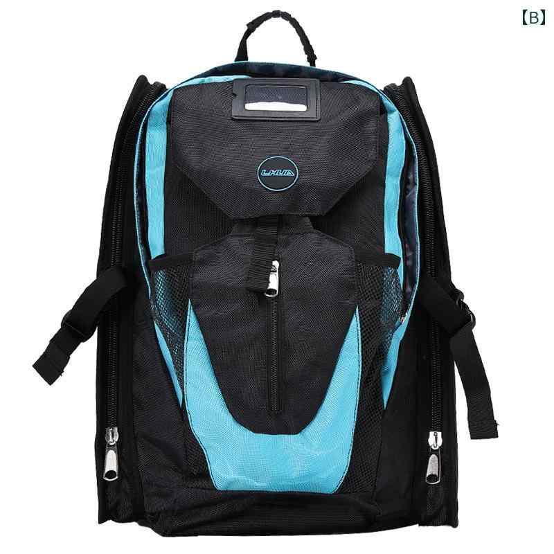プロ スピード スケート バッグ イン ライン ティーン 子供用 バックパック アイ ...