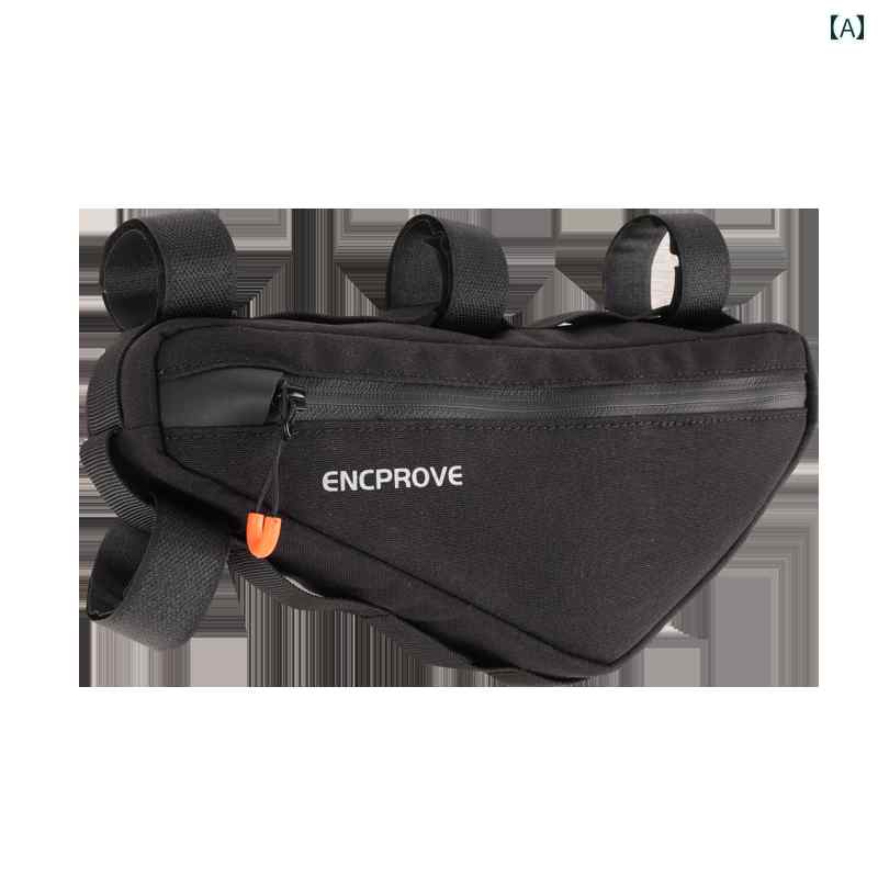 自転車 フロント ビーム バッグ マウンテンロード バイク サイクリング フレーム 上部 チューブ トライ..