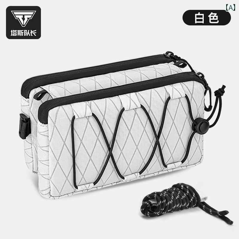 キャプテン タス 自転車 バッグ フロント マウンテンロード バイク トップ チューブ サドルバッグ 吊り..