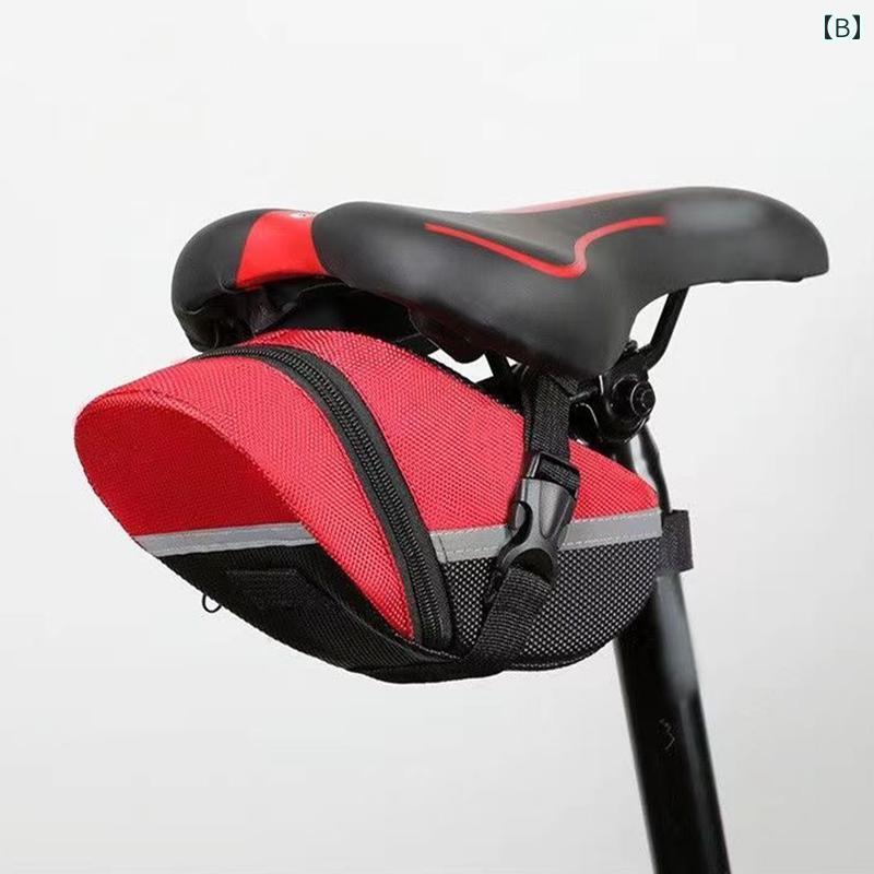 ロード マウンテン 折りたたみ 自転車 テールバッグ リア シート バッグ ライディ...