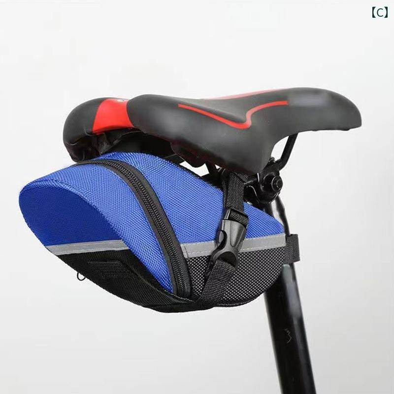 ロード マウンテン 折りたたみ 自転車 テールバッグ リア シート バッグ ライディ...
