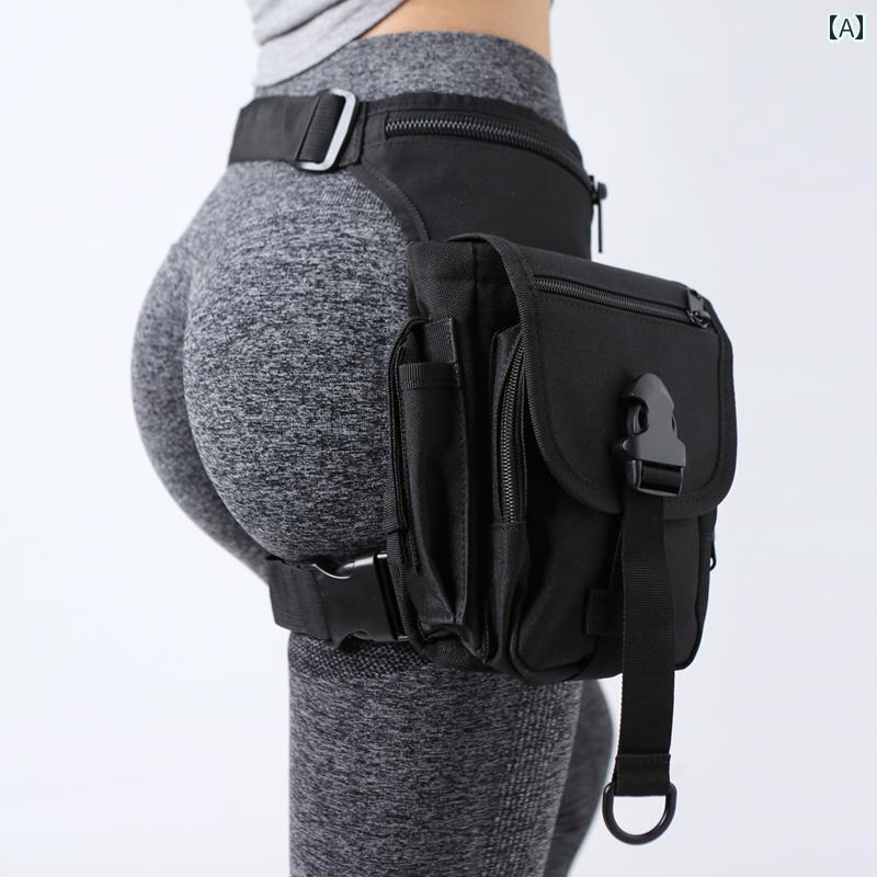 セレブ アウトドア ランニング メッセンジャー ウエスト バッグ フィットネストレーニング スポーツ 携帯電話 ヒップ 多機能 サイクリング レッグバッグ ユニセックス