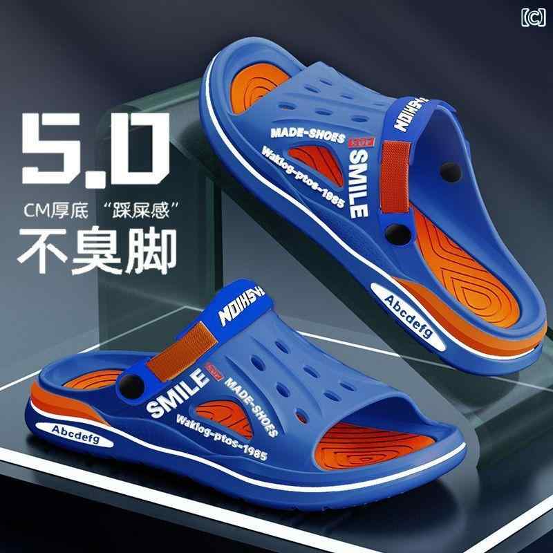 ビーチ シューズ メンズ 2025年 夏新 スタイル シット ステップ アウターウェア サンダル 滑り止め スポーツ レジャー デュアルパーパス ドライビング スリッパ