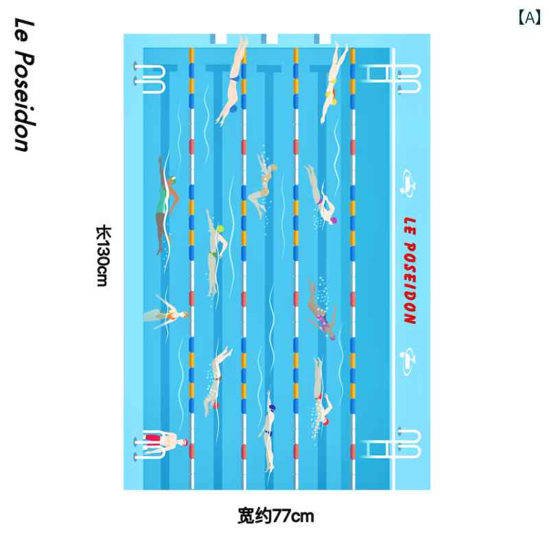 スイミング プール プリント 水泳 速乾性 吸収性 タオル 日焼け防止 スポーツ ポータブル ショール ビーチ フィットネス 男女