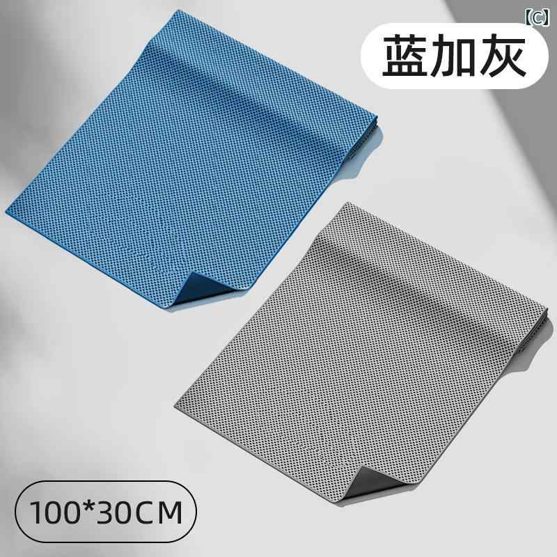 ドイツ - SLD / 冷たい スポーツ タオル 男女兼用 吸 汗 速乾 ランニング用 夏用 冷却 ジム用 取り.カラフルカラーオシャレ