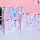 Fengliu ゴールド リボン ギフト バッグ 韓国 スナック 包装 衣類 ハンドバッグ ユニバーサル 紙袋 かわいい おしゃれ