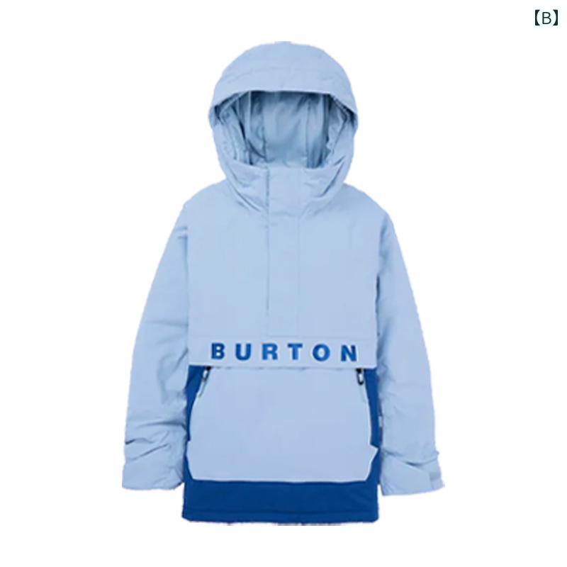 LINEAR shopのAotian 子供用 2425 BURTON バー トン FROSTNERANRK スノーボード スーツ 暖かい 防風 ブラック ブルー ゴールド ピンク パープル｜アングル2