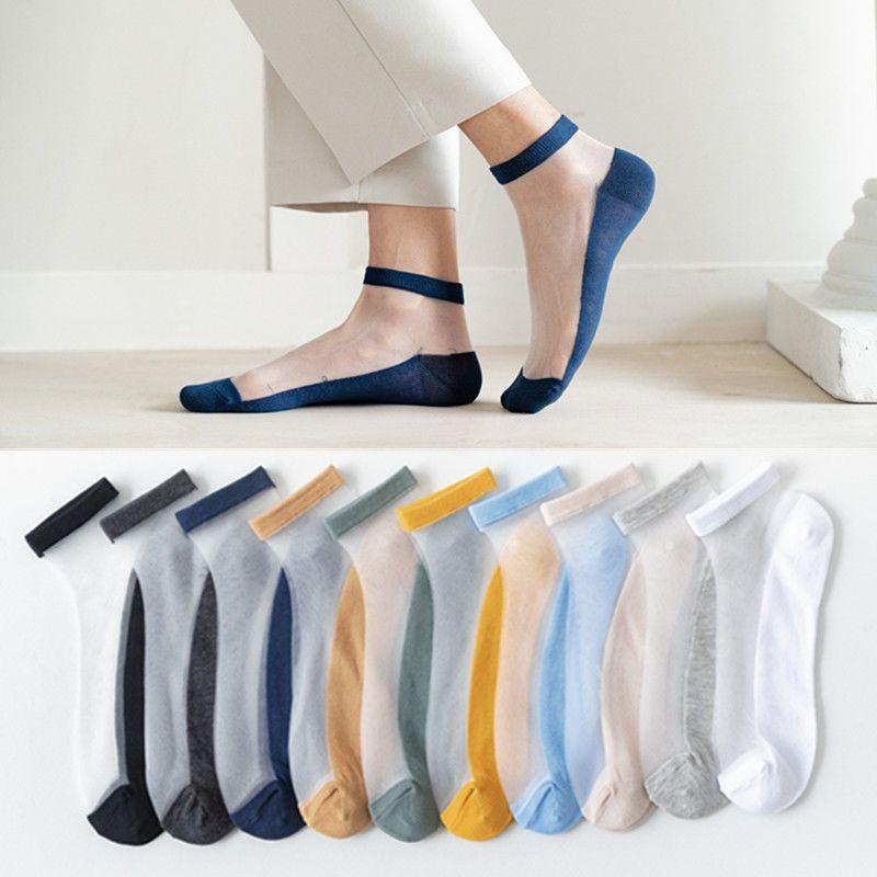 靴下 メンズ 男性用 薄手 接触冷感 防臭 吸汗 速乾 ポリエステル 混紡 ショートソックス カジュアル 無..